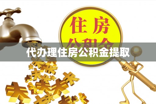 新民代办理住房公积金提取