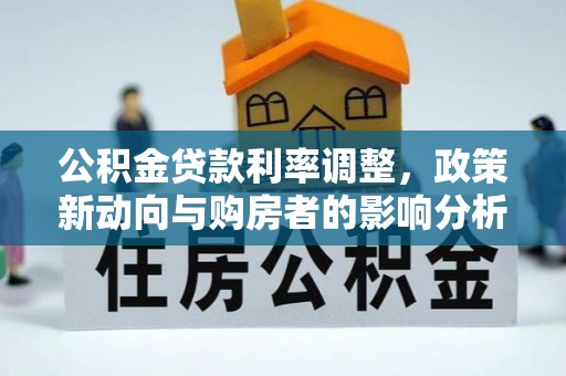 新民公积金贷款利率调整，政策新动向与购房者的影响分析