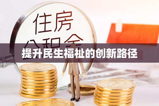 新民提升民生福祉的创新路径