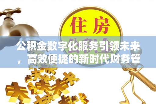 新民公积金数字化服务引领未来，高效便捷的新时代财务管理