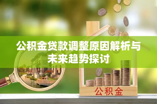 新民公积金贷款调整原因解析与未来趋势探讨