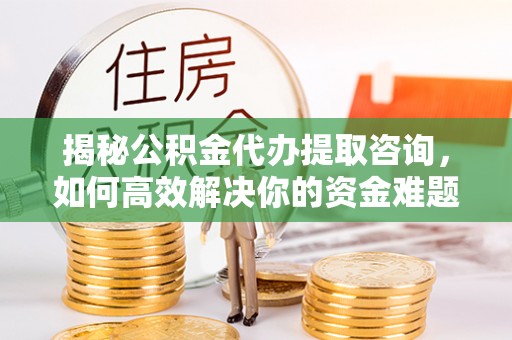 新民揭秘公积金代办提取咨询，如何高效解决你的资金难题