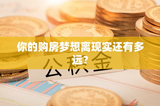新民你的购房梦想离现实还有多远？