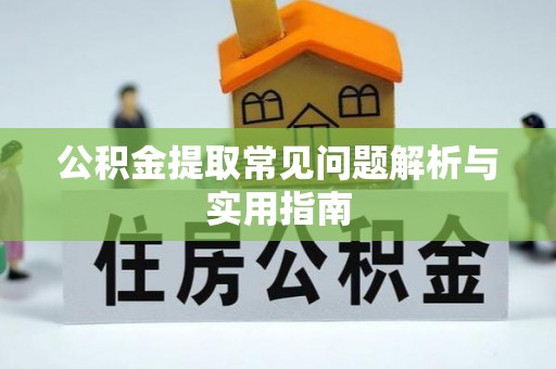 新民公积金提取常见问题解析与实用指南