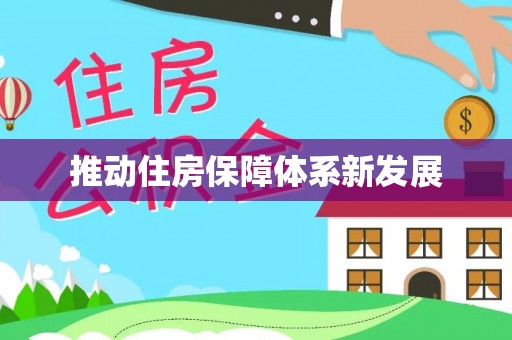 新民推动住房保障体系新发展