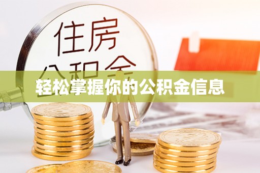 新民轻松掌握你的公积金信息